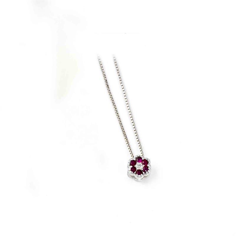 Pendente fiorellino con catenina